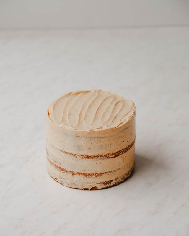 Vanilla Maple Layer Cake, Serves 8